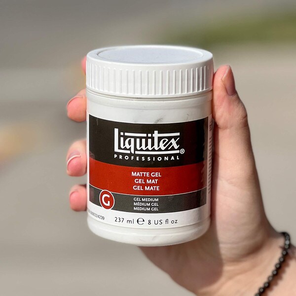 Liquitex Acrylic 8oz Matte Gel Medium